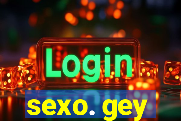 sexo. gey